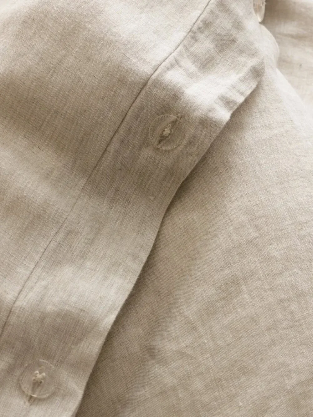 Quince European Linen Chambray Duvet Cover Set KING with Shams